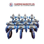 Ball Valves-Pneumatic Actuator Operated Butterfly Valve-Products