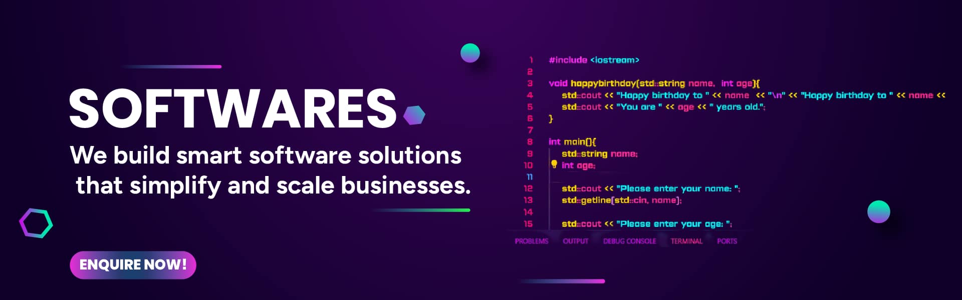 Softwares-Banner